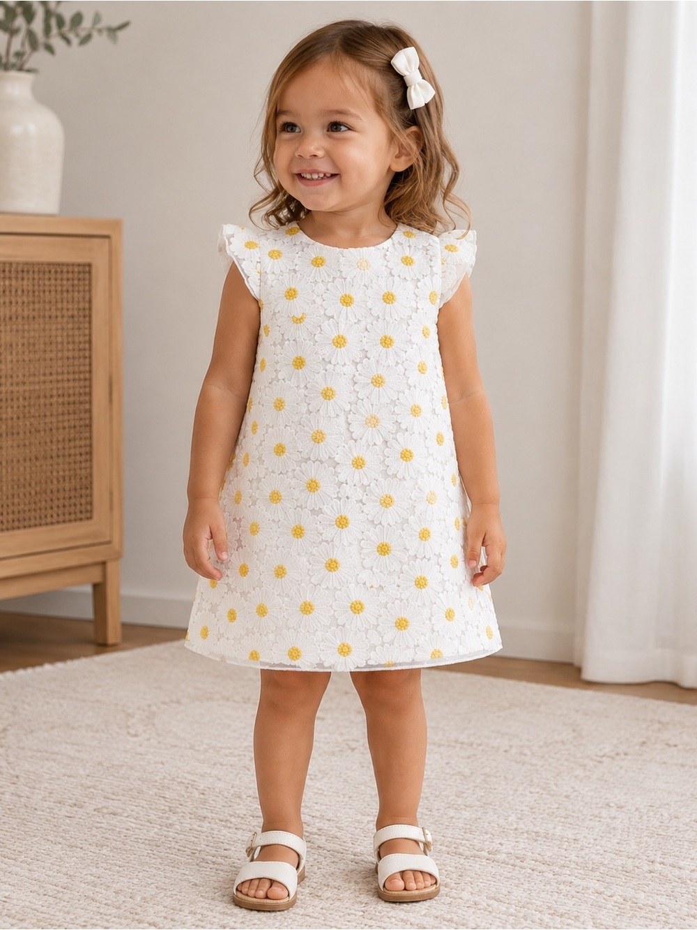 Gymboree daisy lace dress 2t